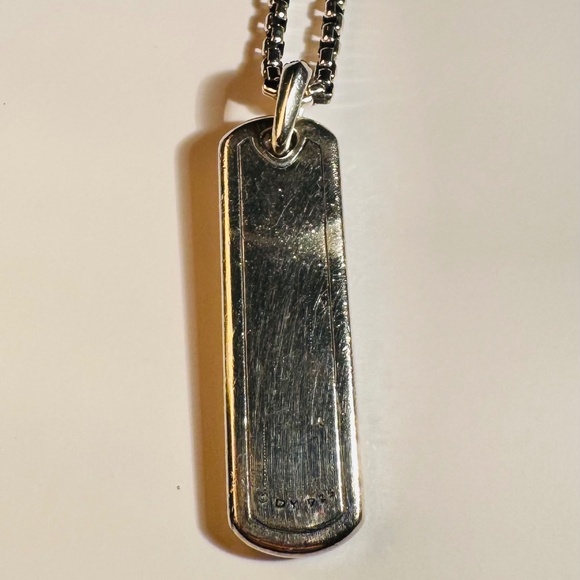 David Yurman Black Diamond Amulet Necklace - Picture 2 of 2